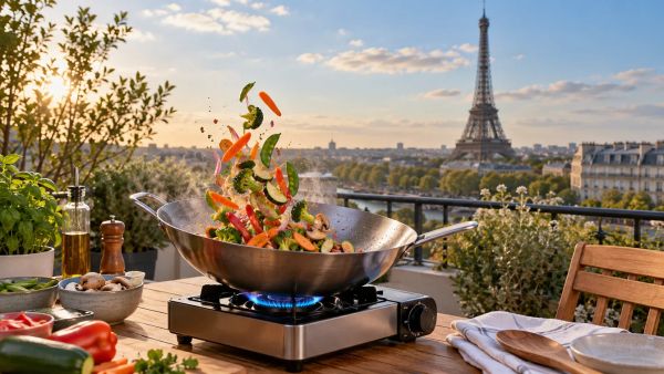 Les avantages du wok en inox pour une cuisine créative et saine